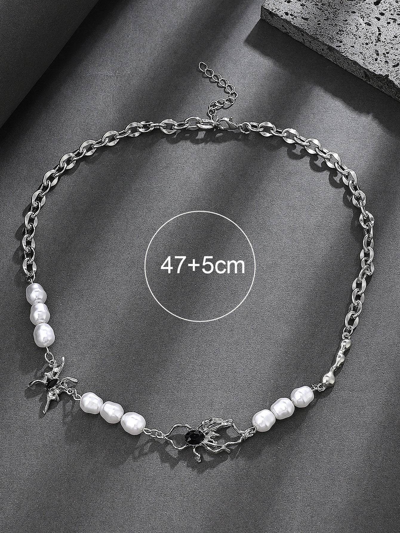 Wholesale Gothic Dark Necklace Distinctive Long  Clavicle Chain  Woolen Chain